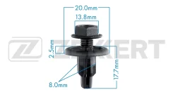 ������ ��������� KJ-1054/BE-2514 Zekkert (������� �� 1 ��. ) Honda, Nissan BE2514 ����