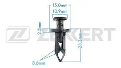 ������ ��������� KE-218/BE-1619 ���� Zekkert (������� �� 1 ��. ) Ford BE1619 ����