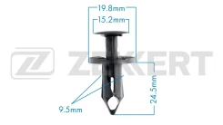 ������ ��������� KE-150/BE-2188 ���� Zekkert (������� �� 1 ��. ) Chrysler, Ford, GM, Renault BE2188 ����