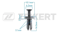 ������ ��������� BE-3015 90467-05090B1 (������� �� 1 ��. ) (Zekkert) BE3015 ����