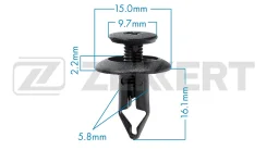 ������ ��������� KJ-008/BE-2881 Zekkert (������� �� 1 ��. ) Mitsubishi BE2881 ����