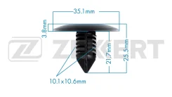 ������ ��������� KE-037/BE-2381 ���� Zekkert (������� �� 1 ��. ) Renault BE2381 ����