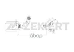 ����� ��������� ������ ������ Nissan Pathfinder (R51) 05- Zekkert ���. bs-9104 BS9104 ����
