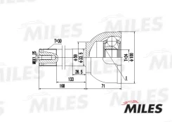 ���� �������� Toyota LAND Cruiser 4.2-4.5 98- GA20486 ����� �����, �����/������ �������� GA20486 ����