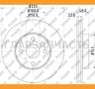 ���� ���������/�������� TI-GUAR ��� Toyota Corolla /AE100, AE110 /1992-2001 [TG4351212550] TG4351212550 ����