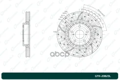 ���� ��������� ��������������� GFR-20823L ����� G-Brake ���. GFR20823L GFR20823L ����