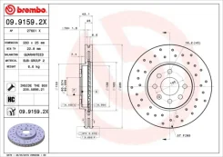 ��������� ���� 0991592x Brembo 0991592X ����