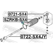 ���� ������� Suzuki SX4/S-Cross AKK416 (E02/E22) Febest 0722SX4JY 0722SX4JY ����