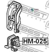 ����� ��������� Honda Civic -01 �����. Febest HM025 HM025 ����