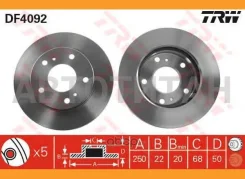 ���� ��������� �������� Nissan: Serena 92- 8DD355110821, 24012201931, 54298, 0986478685, 92129800, BSF4891, BDC4891, DDF1356, 09A13610, MDC1853, 14041...