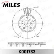 ���� ��������� �������� D=296��. ������������� Lexus RX300/330/350/450h 02- K001733 Miles K001733 K001733 ����