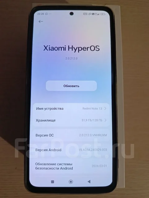 Xiaomi Redmi Note 13. �/�, 128 ��, ������, 3G, 4G LTE, Dual-SIM, ����������, NFC, ������� ������� ����