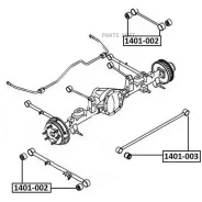 ����������� Ssang YONG Rexton II 06- ����. ASVA 1401003 1401003 ����