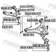 ���� � ������������ ����������� | ����/��� | Febest 0429008KIT 0429008KIT ����