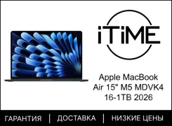 Apple MacBook Air 15 2026. 15", 3����, ��� 16 ��, ���� 1 000���, WiFi: 1, Bluetooth: 1 ����