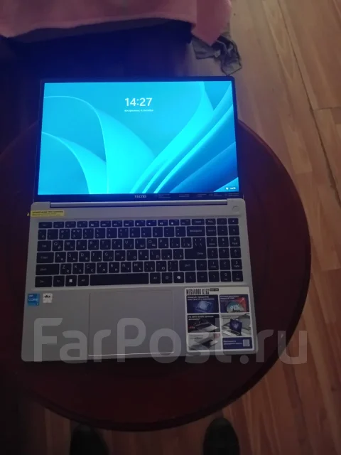 Tecno MegaBook K16S. 16", 2,3����, ��� 8 ��, ���� 512���, WiFi: 1, Bluetooth: 1, ����������� �� 8��. ����
