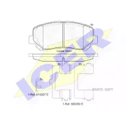 ������� �������� ��������! Mazda CX-5 2.0/2.0D 11# ICER 182055 182055 182055 ����