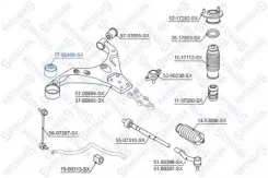 ����������� ������ ���. Hyundai i30/i30 1.6 CW 07 Stellox 7700499SX 7700499SX ����