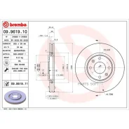 ���� ��������� UV Coated | ����� | Brembo 09961911 09961911 ����