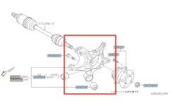 ���������� ����� Subaru Outback 05.09.2013 28411AJ040 BRM FB25, ������ 28411AJ040 ����