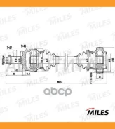 ������ � ����� ������ BMW E90/E81/E87 1.8D-2.5 04- (GKN 304478) GC02024 GC02024 ����