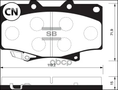 ������� ��������� ��������, �������� Sangsin Brake SP1217 SP1217 ����