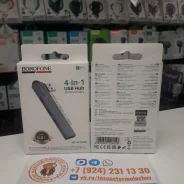 ��� Borofone FH1 4-�-1 1x USB 3.0 + 3x USB 2.0, ����������� USB- ����