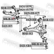 ���� � ������������ ����������� | ����/��� | Febest 0429008KIT 0429008KIT ����