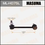 ������ ������������� (����) Masuma, ������, ��� Honda Accord / Inspire, ���. ML-H075L MLH075L ����