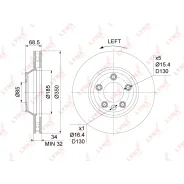 ���� ��������� LYNXauto, ���. BN-1213L BN1213L ����