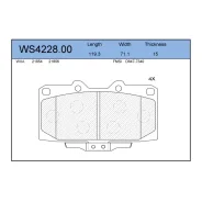 ������� ��������� �������� Jeenice, ��������, �������� �� ��� (4 ��), ���. WS4228.00 WS422800 ����