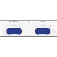 ������� ��������� �������� Tatsumi, ������, �������� �� ��� (4 ��), ���. TCA1247 TCA1247 ����