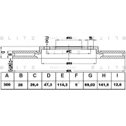 ���� ��������� Blitz, ��������, ���. BS0303 BS0303 ����