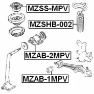 �������-�������� ������������ Febest, ���. Mzshb-002 MZSHB002 ����