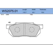 ������� ��������� �������� Jeenice, ��������, �������� �� ��� (4 ��), ���. WS2075.01 WS207501 ����
