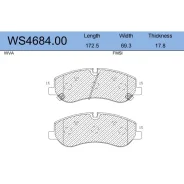 ������� ��������� �������� Jeenice, ��������, �������� �� ��� (4 ��), ���. WS4684.00 WS468400 ����