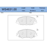������� ��������� �������� Jeenice, ��������, �������� �� ��� (4 ��), ���. WS4631.00 WS463100 ����