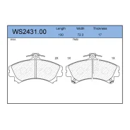 ������� ��������� �������� Jeenice, ��������, �������� �� ��� (4 ��), ���. WS2431.00 WS243100 ����