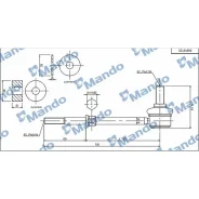 ������ ������������� (����) Mando, ���. MSC010100 MSC010100 ����