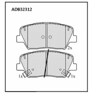 ������� ��������� �������� Allied Nippon, ��������, �������� �� ��� (4 ��), ���. ADB32312 ADB32312 ����