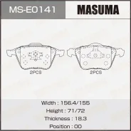 ������� ��������� �������� Masuma, ��������, ��� Ford Focus, Mazda 3 / Axela, Volvo C30 / V50, �������� �� ��� (4 ��), ���. MS-E0141 MSE0141 ����