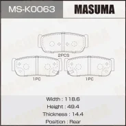 ������� ��������� �������� Masuma, ������, �������� �� ��� (4 ��), ���. MS-K0063 MSK0063 ����