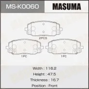 ������� ��������� �������� Masuma, ��������, �������� �� ��� (4 ��), ���. MS-K0060 MSK0060 ����