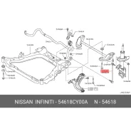 ������ ������������� (����) Nissan, ���. 54618CY00A 54618CY00A ����