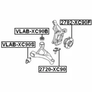 ����������� ��������� ������ Febest, ���. VLAB-XC90S VLABXC90S ����