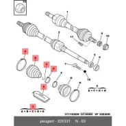 ������� ����� Citroen/Peugeot, ���. 3293.31 329331 ����