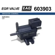 ������ ���������������� OPEL Astra G/H/Insignia/Zafira A/B, SAAB 9-5 1.6 LET/ 2.0LET/LEL EAG EAG, ���. 603903 603903 ����