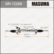 ����� ������� Masuma, ��� Toyota Camry (����� ����), ���. SR-1039 SR1039 ����