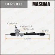 ����� ������� Masuma, ��� Honda Civic (����� ����), ���. SR-5007 SR5007 ����