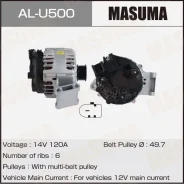 ��������� Masuma, FORD / IQJA, SPJD, XTDA (14V/120A) ALU500 ����